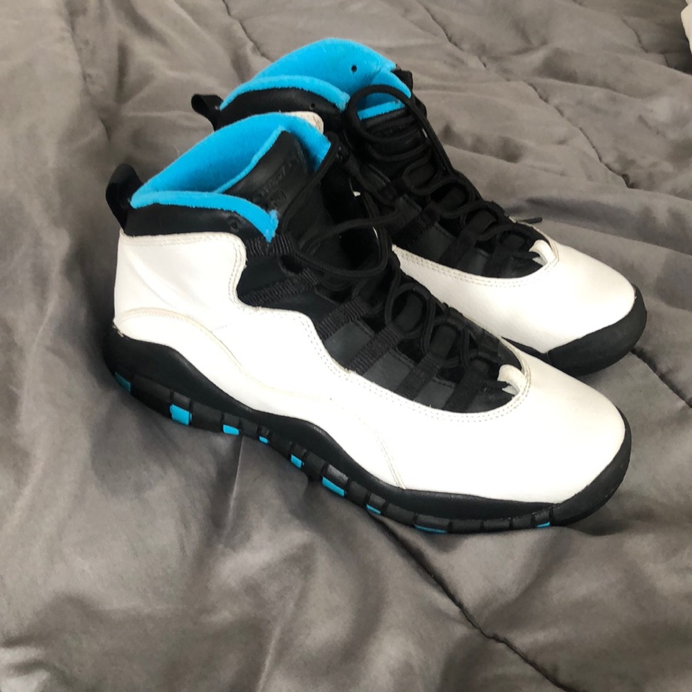 GS AIR JORDAN 10 RETRO "POWDER BLUE" 2014